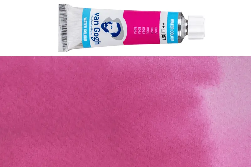 Van Gogh Watercolor Paint — Rose (#357), 10 Ml Tube 1