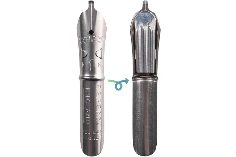 Vintage E.S. Perry Osmiroid Mr1 Dip Pen 1