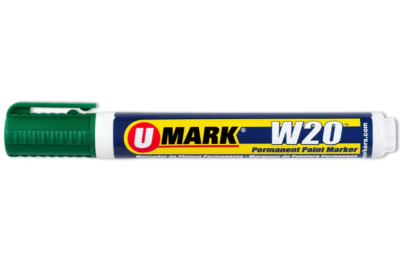 W20 Dark Green Acrylic Paint Marker – Vibrant Craft Ink 1