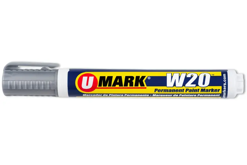 W20 Silver Acrylic Paint Marker – Permanent Art Supply 1