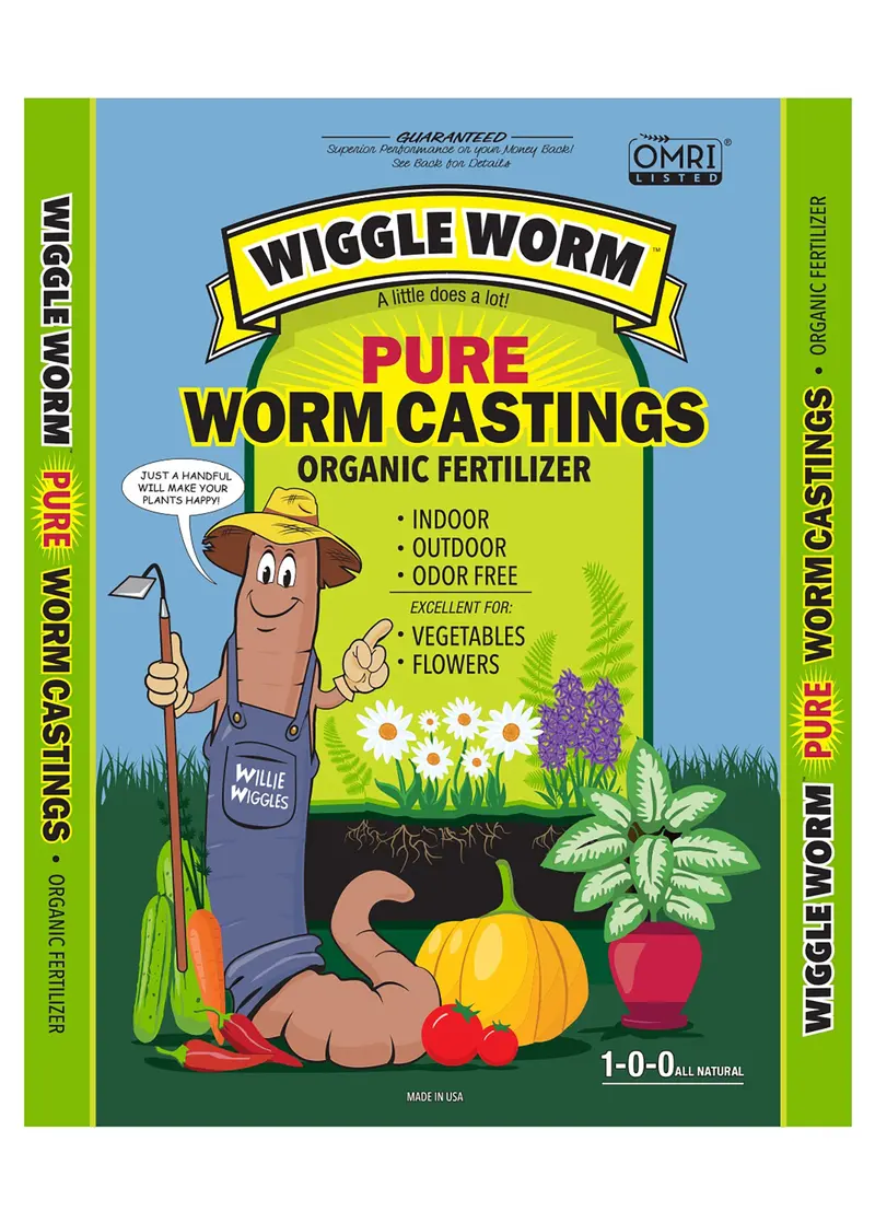 Wiggle Worm Soil Builder™ Organic Worm Castings Fertilizer 1