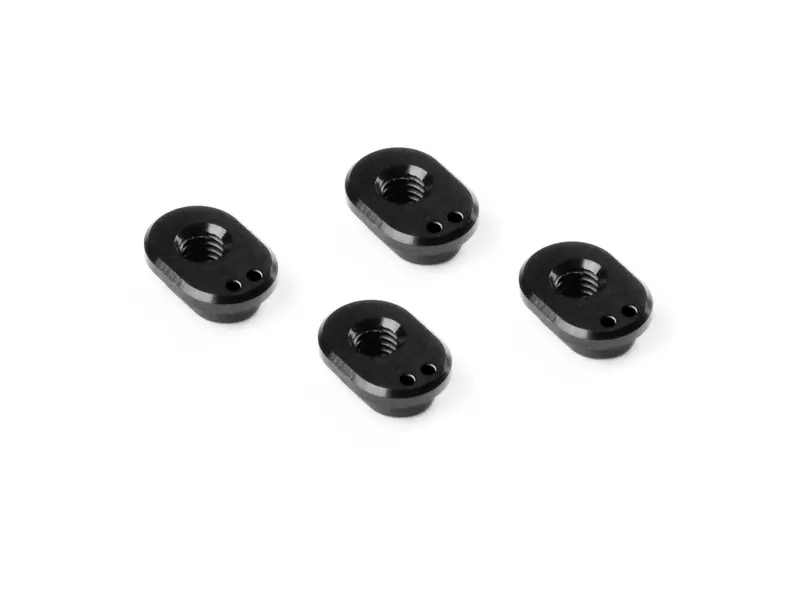 X4 Aluminum Caster Bushing Set – Front 4° / Rear 1.5° & 4.5° (2-Dot Marking, 4 Pcs) 1