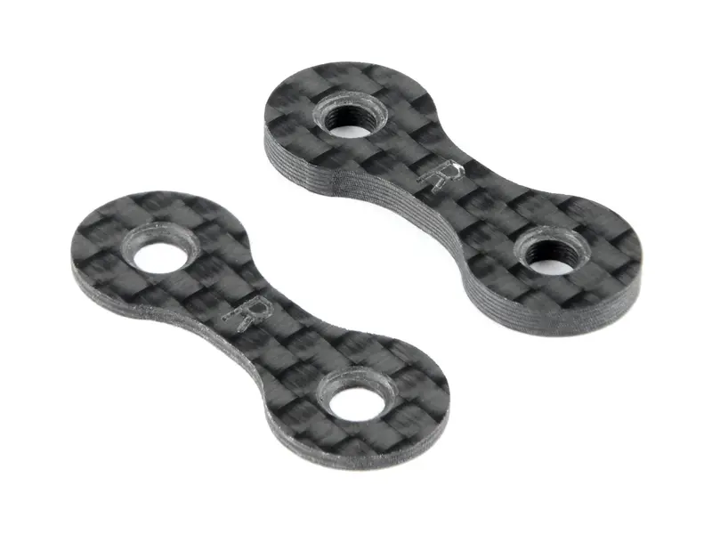 X4 Rear Roll-Center Carbon Spacer Set – 1Mm + 2Mm Stackable (2-Piece) 1