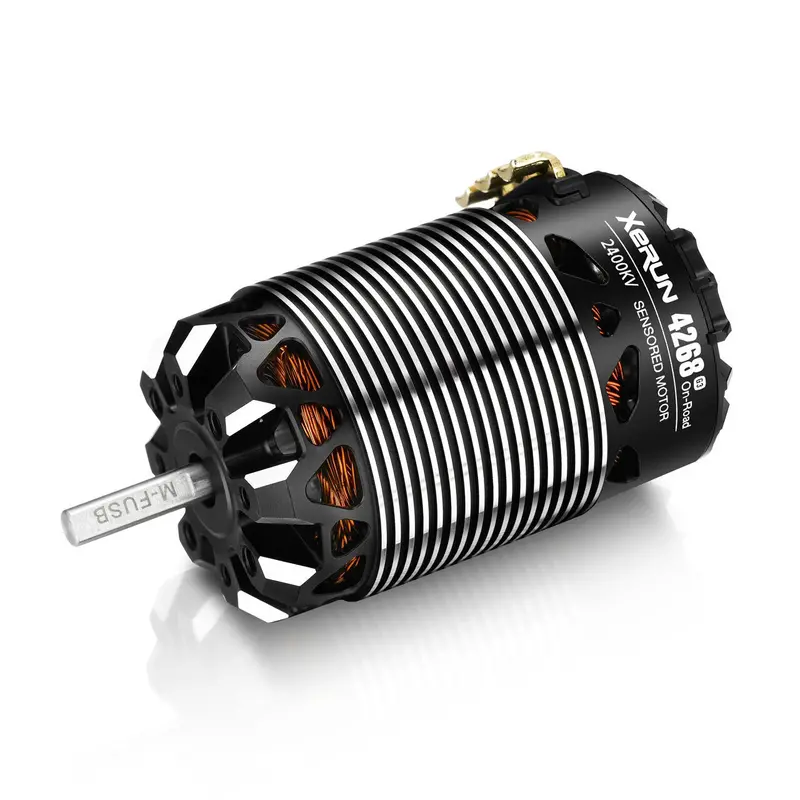 Xerun 4268Sd 2400Kv Brushless Motor – On-Road Black G3 Edition 1