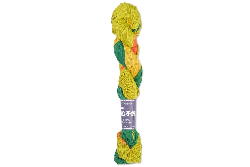 Xl Hand-Dyed Sashiko Skein – Autumn Shade #208 1