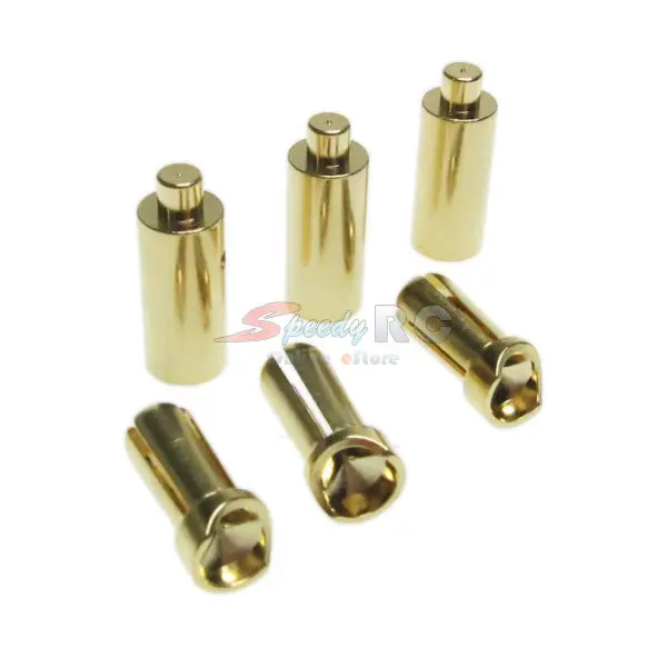 Yeah Racing 3.5Mm Banana Plug Connector Set – Heavy-Duty Brushless Motor Wiring (Bc-0013) 1