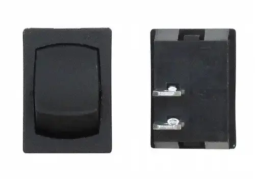 12V Mini Toggle Switch – Compact On/Off Control, Matte Black Finish 1