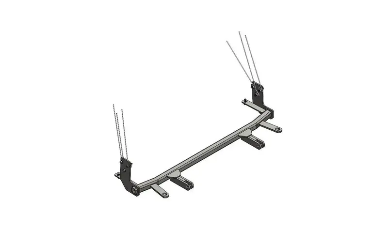 Blue Ox Bx3834 Tow Bar Base Plate With Standard Mounting Tabs – 3-Ton Rating 1