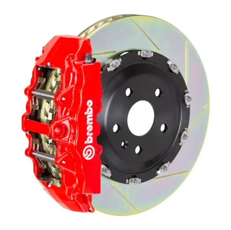 Brembo 10-16 Front Big Brake Kit For Mercedes-Benz E550 Sedan – 380X34Mm Slotted Two-Piece Rotors 1
