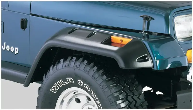 Bushwacker 10057-07 Pocket Style® Fender Flares – Aggressive Look With Factory-Matched Fitment 1