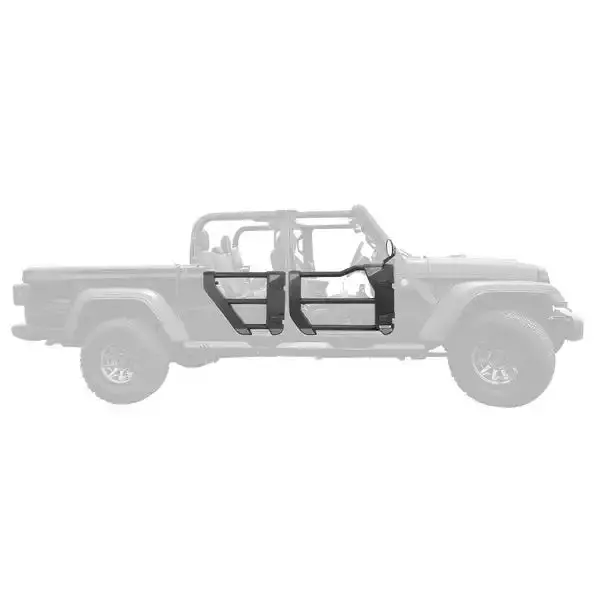 Go Rhino 572601 Trailline Tube Doors – Front Pair For Jeep Jl, Jlu, And Jt Models 1