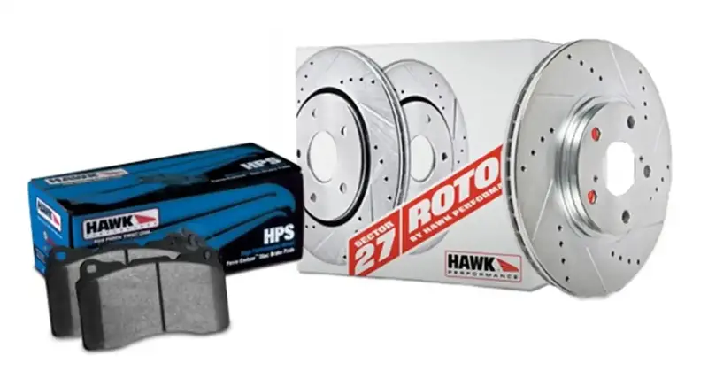Hawk Performance Hk4336.302F Sector 27 Front Brake Kit With Hps Pads 1